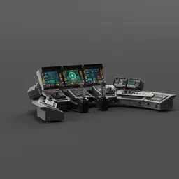 Sci-Fi - control panel