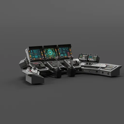 Sci-Fi - control panel