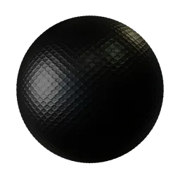 Black Rubber Hex Pattern