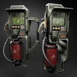 Vintage Sci-fi Injector