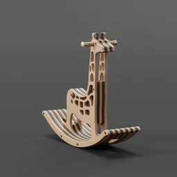 Home Concept Giraffe Rocking Chair