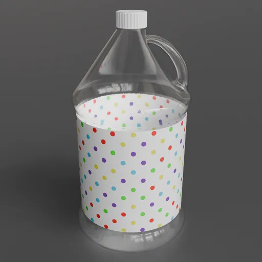 Large plastic bottle