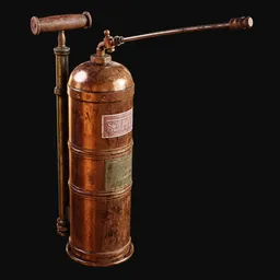 Early 1900s Liquid Spray Canister