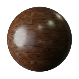 4K resolution wet dark wood PBR texture for 3D modeling and rendering.