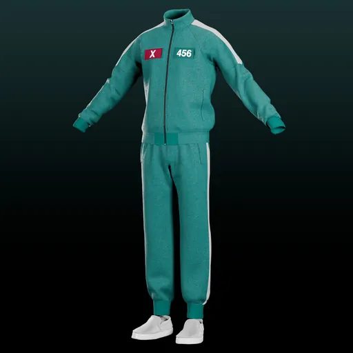 Squid game track suit