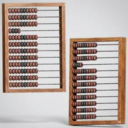 Vintage Soviet Wooden Abacus