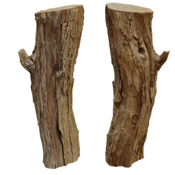Log stump scan