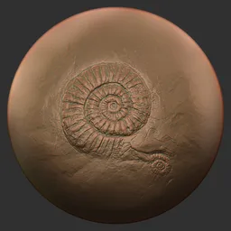 ER_Fossil Brush-ammonites