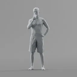 Lowpoly Male Underwear