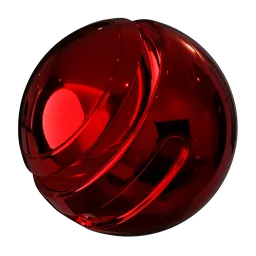 Polished Red Metal