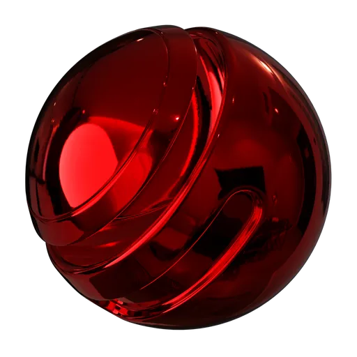 Polished Red Metal