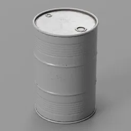 MetalDrum White