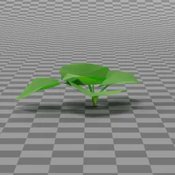 Stylized Grass Burdock