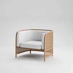 Exterior Rattan Individual Sofa
