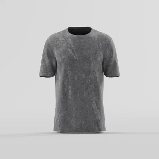 Acid Wash Vintage Crew Neck T-Shirt
