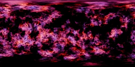 Pink Nebula in Space