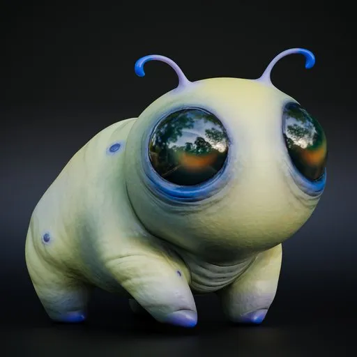 Cute Alien Rigged