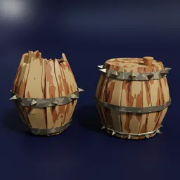 Abandoned barrels