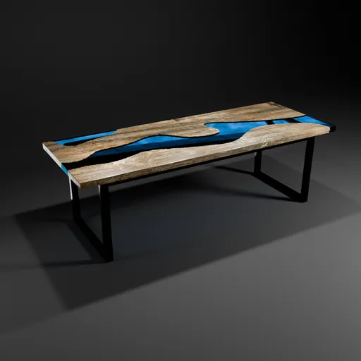 Epoxy Resin Table