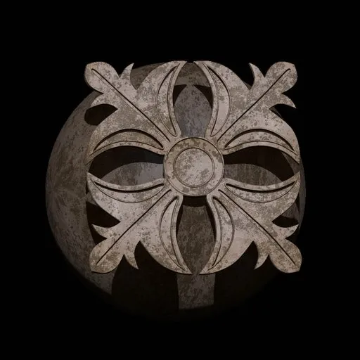 Rokviz Ancient ornament symbol brush