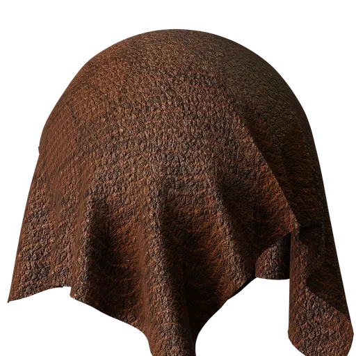 Leather Cloth Fabric Motif