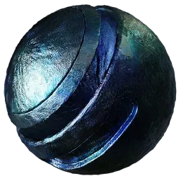 Metal Rust Bluish Foil