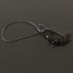 Black colour Phone charger