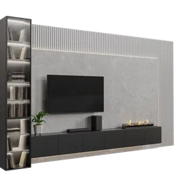 Tv wall set B