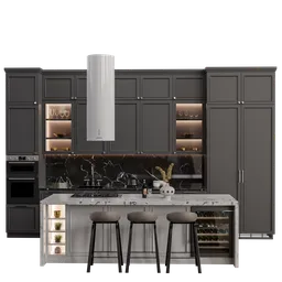 Neoclassic kitchen