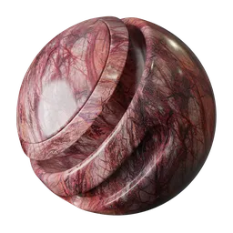 Red marble