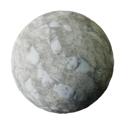 Rock With Snow