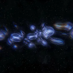 Space Anomaly Sci-fi Nebula Stars