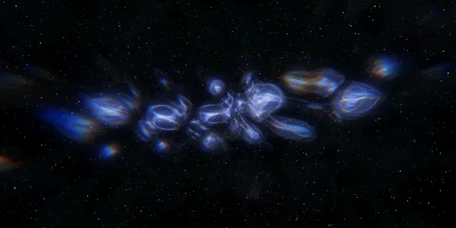 Space Anomaly Sci-fi Nebula Stars
