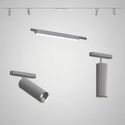Magnetic Track Lighting System
