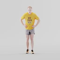 Guy after a run