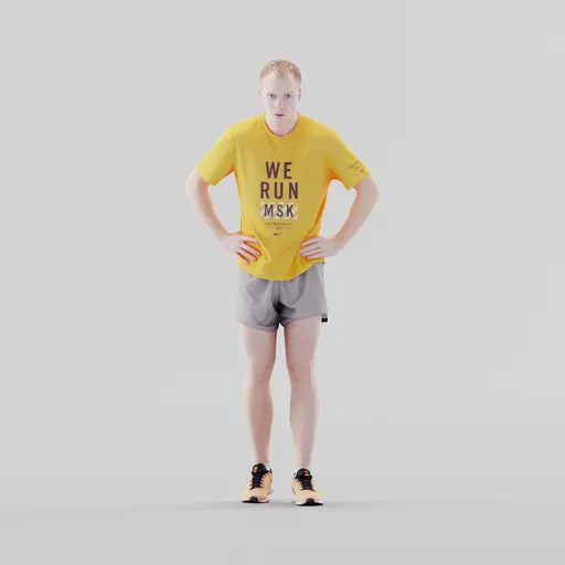 Guy after a run