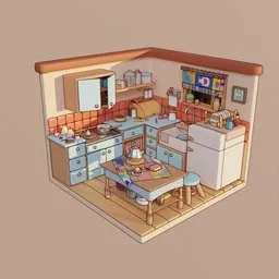 Isometric Kitchen SA