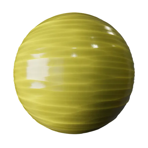 Yellow structured plastic