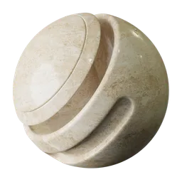 Polished Beige Emperador Marble
