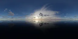 Hazy Sunset Realistic Sky Pure