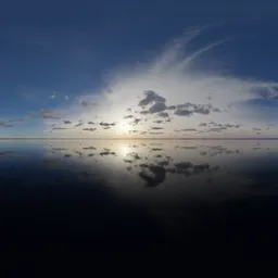 Hazy Sunset Realistic Sky Pure