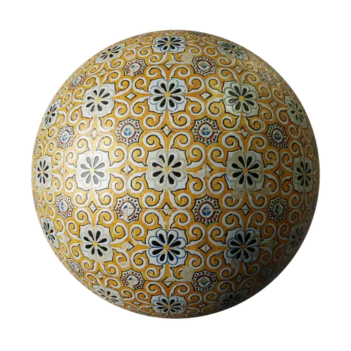 Wall Tiles Yellow