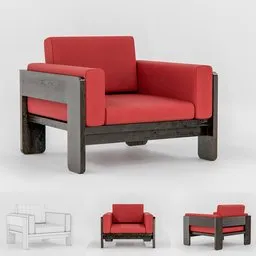 Bastiano Sofa Tobia Scarpa