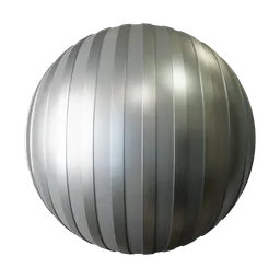 High-quality PBR Metal Frame texture for 3D renderings in Blender and other software, with realistic 2K textures for detailed visualization.