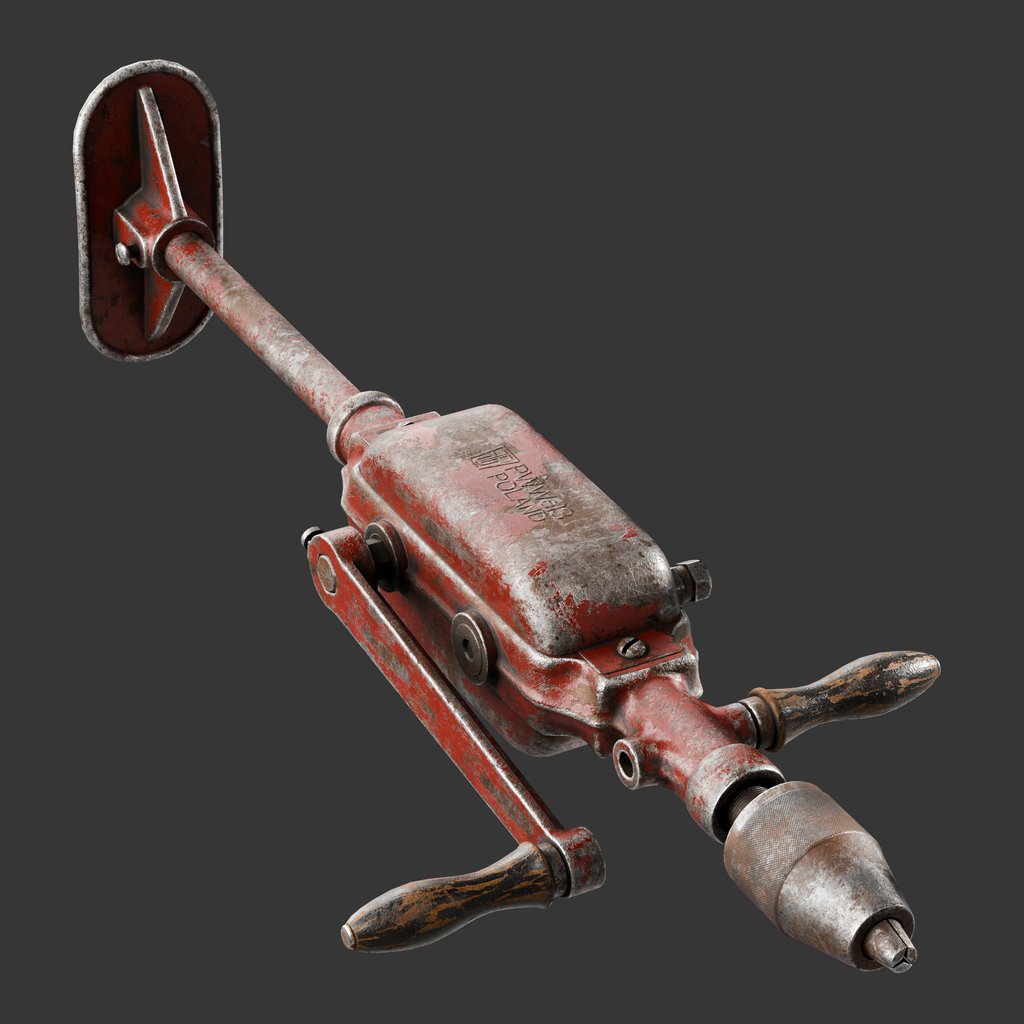 PWWe13 Poland hand drill | Handtools models | Blendkit