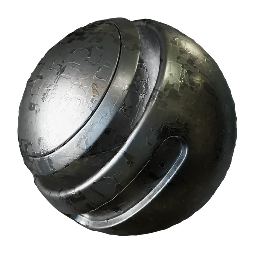 Scifi Metal Plate