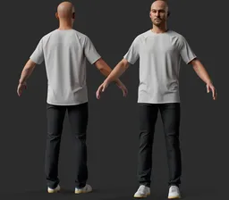 Male Casual Base Character