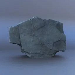 Blocky rock