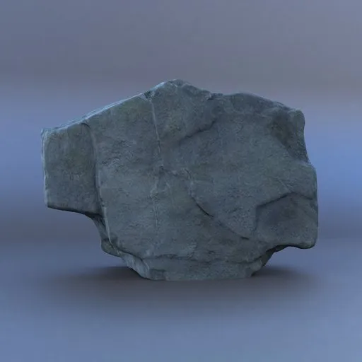 Blocky rock