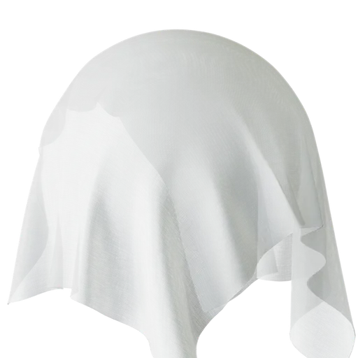 Plain White Sheer